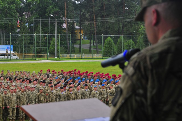 Rapid Trident Opening Ceremony