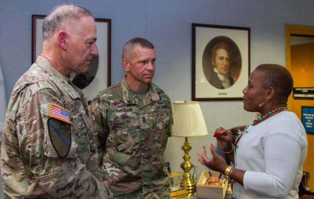Army SHARP director visits I Corps at JBLM