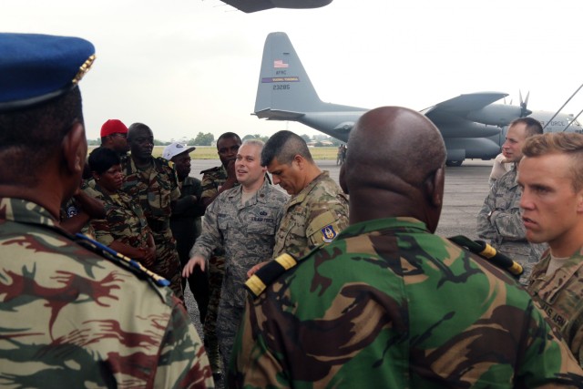 Multinational Medevac Training at Central Accord 2016