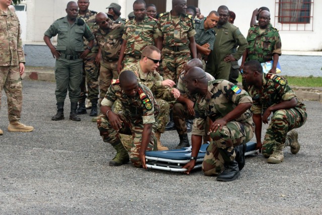 Multinational Medevac Training at Central Accord 2016