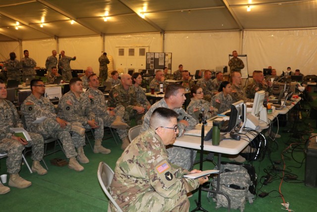 Supporting a Brigade Training for Combat Readiness