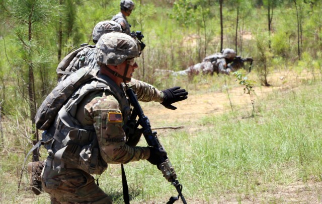 1-30th conducts live fire, validates team leadership