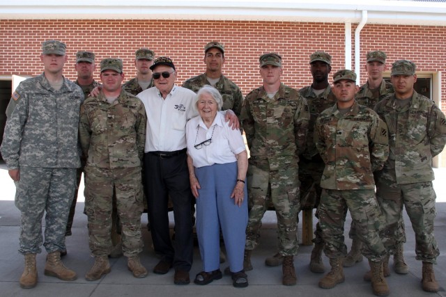 WWII veteran Frank Moore inspires 3rd ID Soldiers