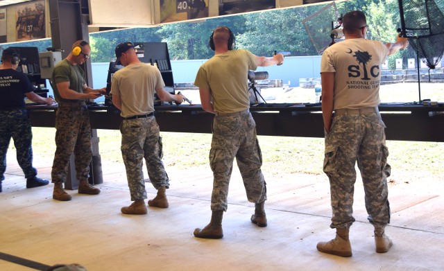 U.S. Army Marksmanship Soldiers dominate Interservice Pistol Championship