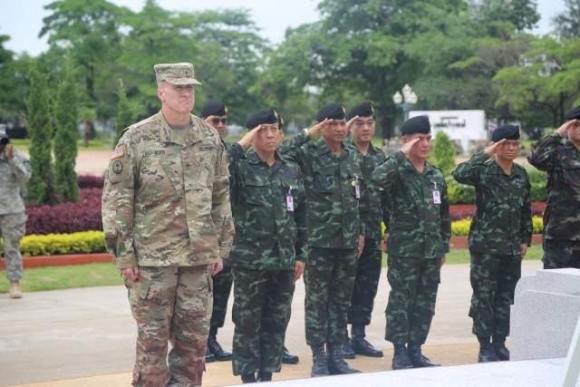 U.S. and Thai Armies Begin Hanuman Guardian 2016