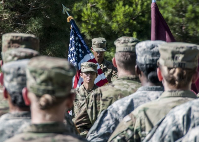 Bravo Company welcomes new commander