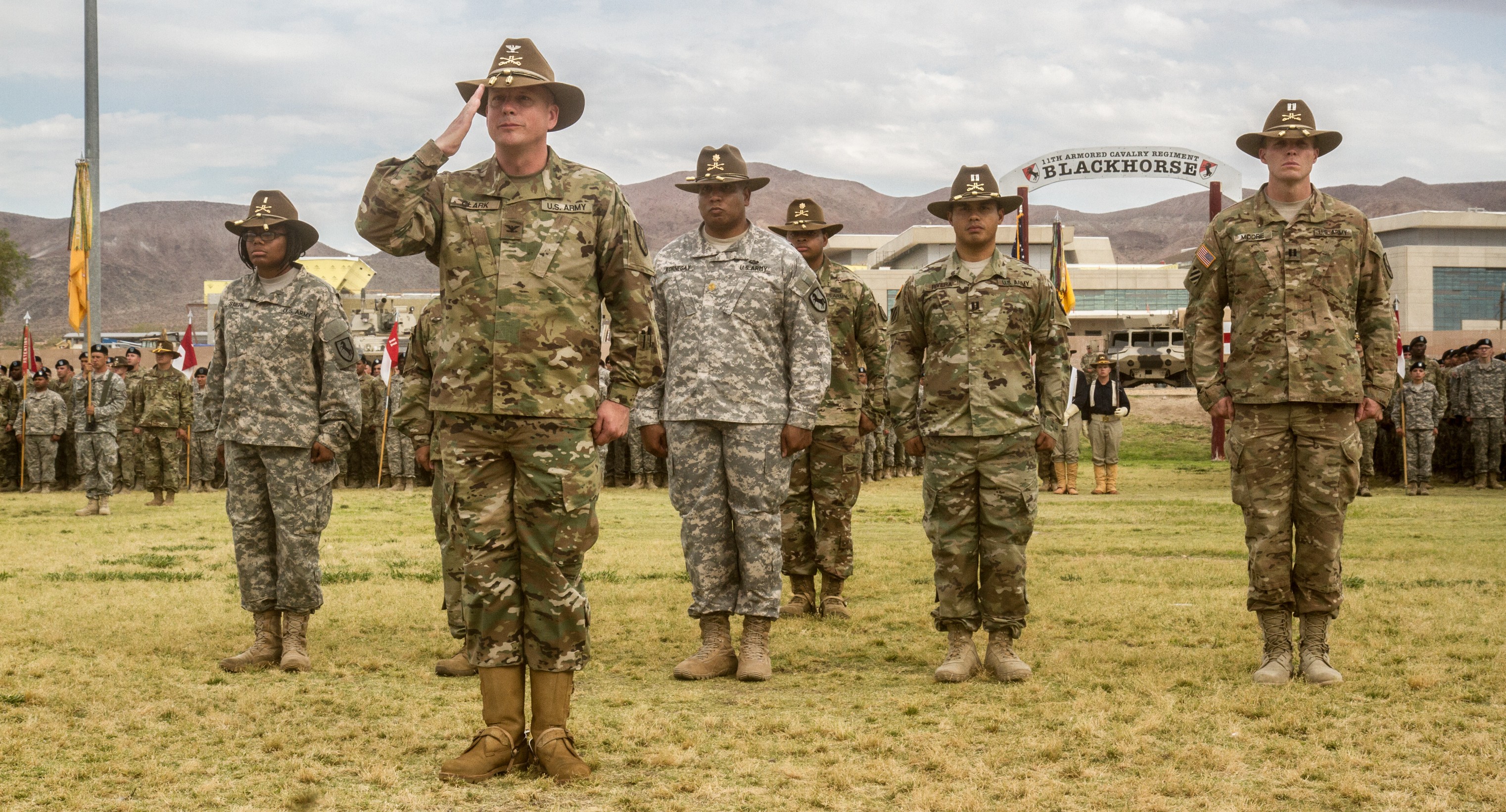 The 11th Armored Cavalry Regiment's Change of Command Article The