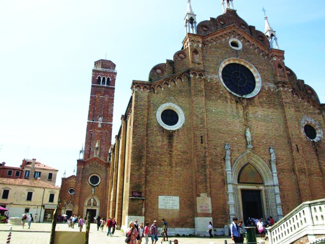 Frari Church in Venice