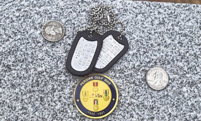 Memorial stone honors Desert Storm vets at Fort Leonard Wood