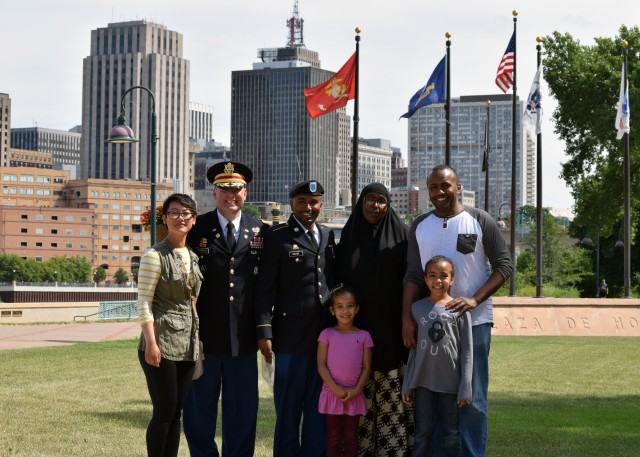 Red Bull Soldier Gains US Citizenship