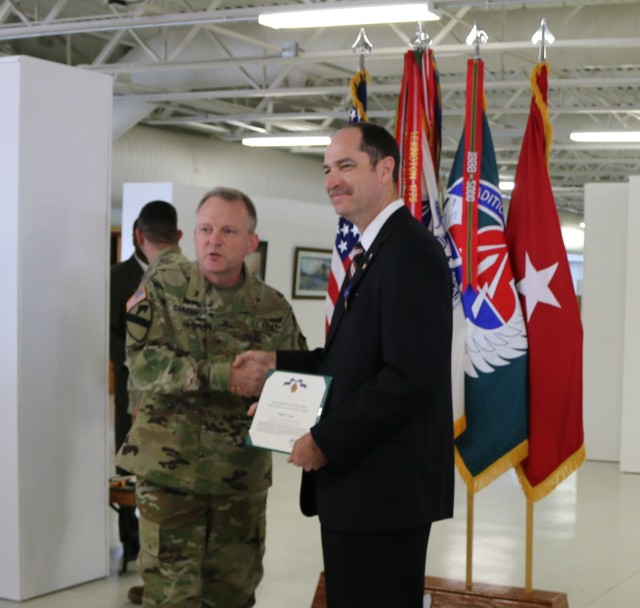 AN AWARD FOR SERVICE