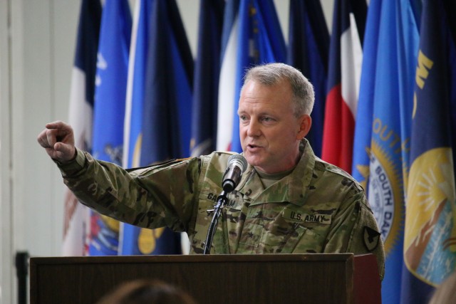 OFFICIATING CHANGE OF COMMAND