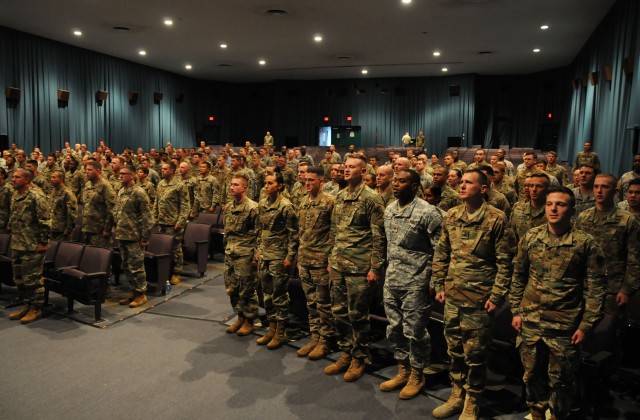 The Next Generation: 42 enter NCO Corps at induction ceremony