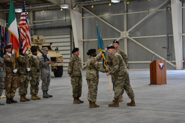 405th Army Field Support Battalion Africa Changes Command