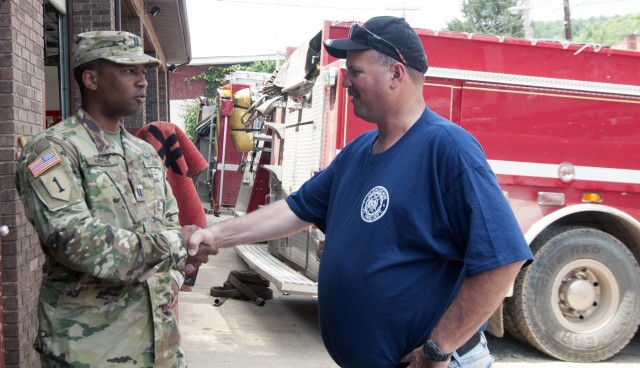 Teamwork between National Guard and firefighters helped save countless West Virginia flood victims