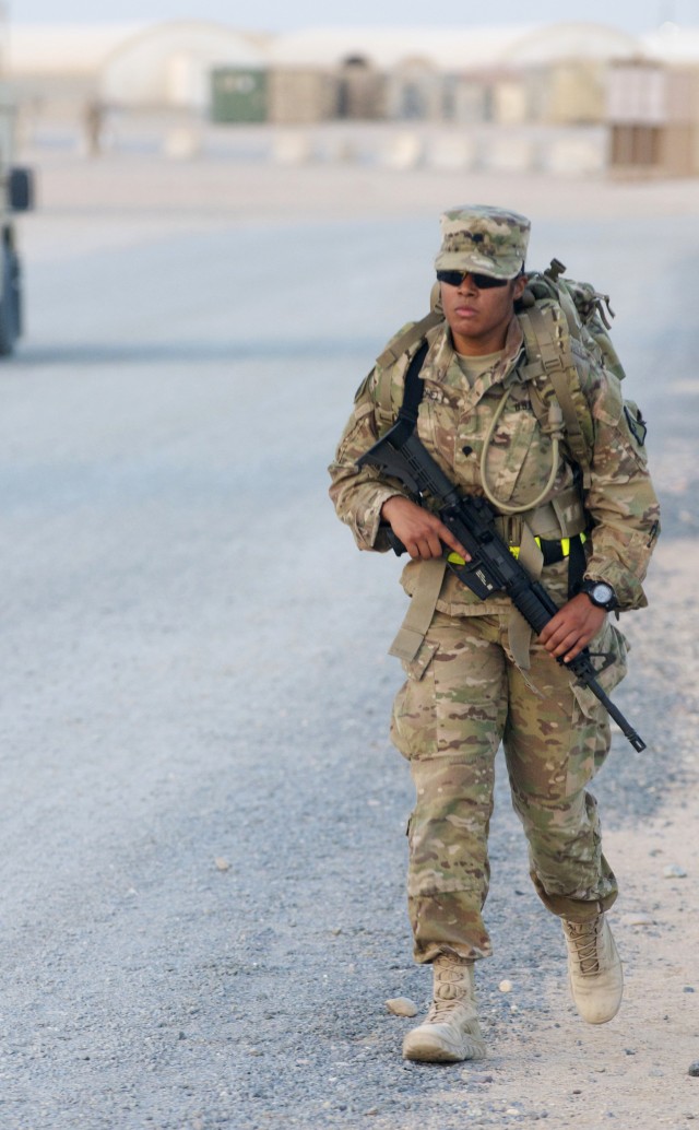 Arifjan Soldier finds motivation through family