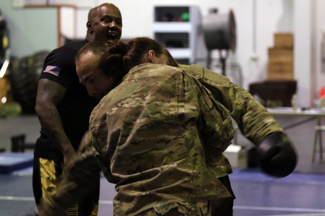 Soldiers at Camp Arifjan find resilience in combatives