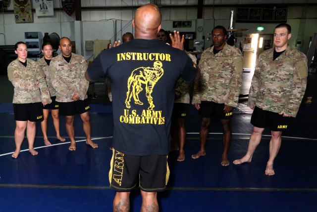 Soldiers at Camp Arifjan find resilience in combatives