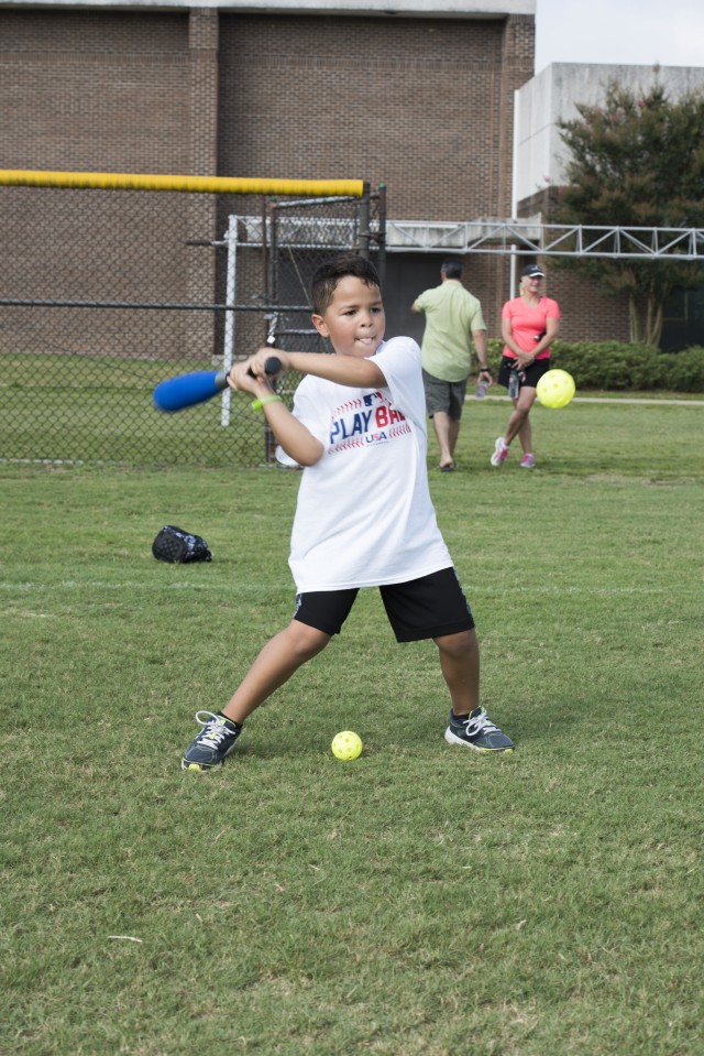 Play Ball: Fort Bragg children enhance baseball skills