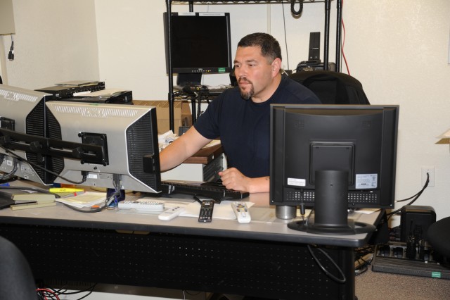Robert Barocio, head of Yuma Proving Ground Emergency Operations Center