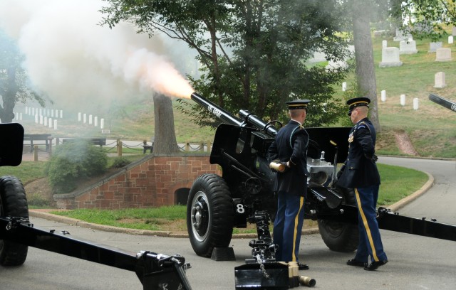 Old Guard battery provides presidential, ceremonial salutes with a bang