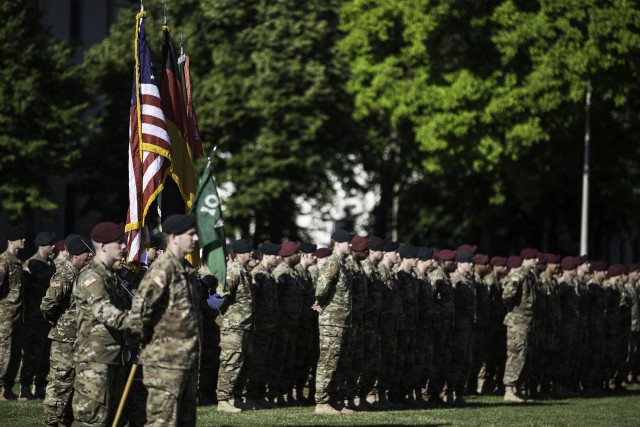 1st BN 10th SFG Change of Command