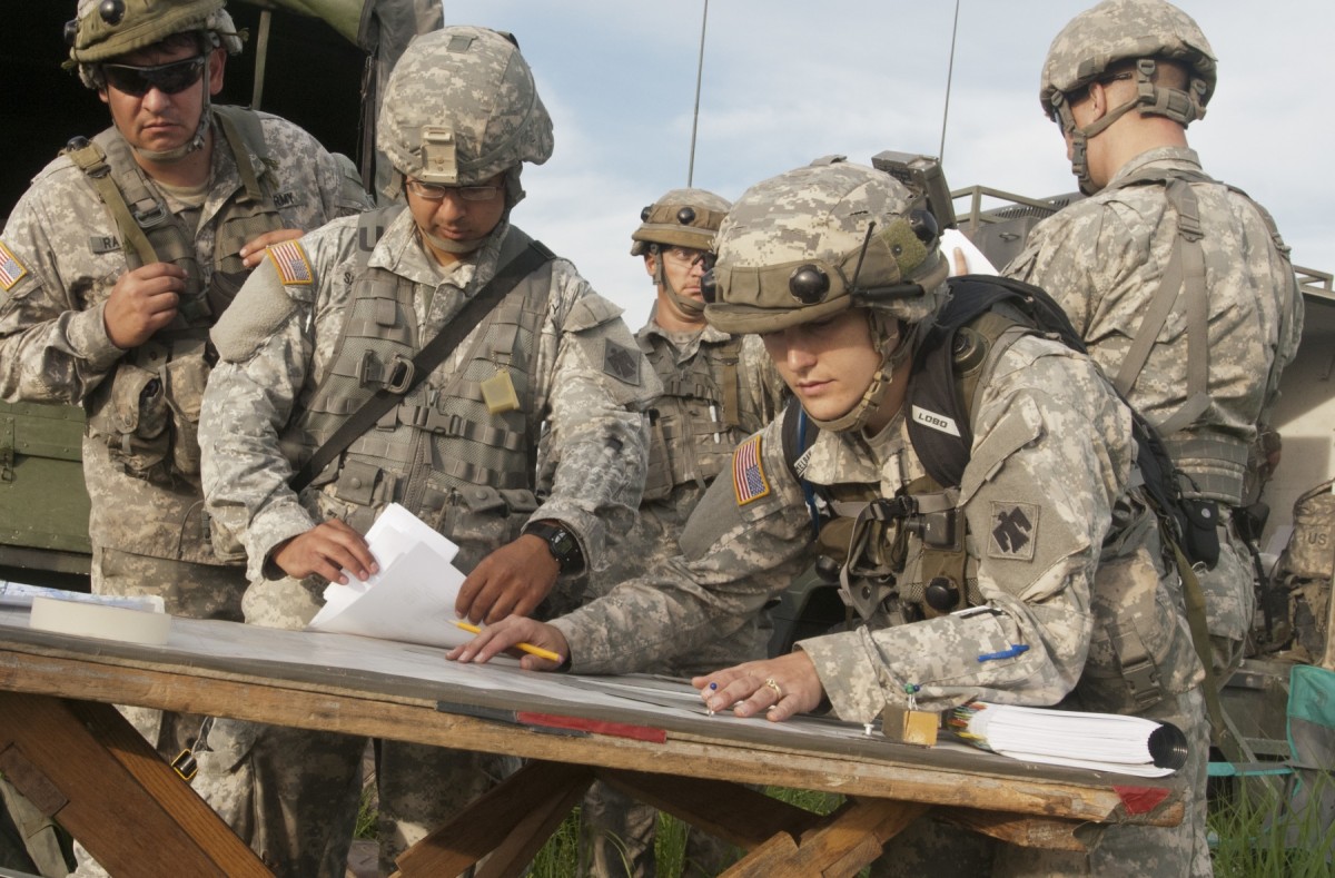 Oklahoma Army National Guard's First female combat arms officer