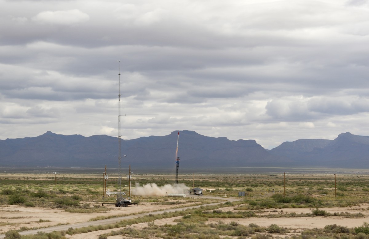 Studentbuilt rockets successfully launched out of White Sands Missile