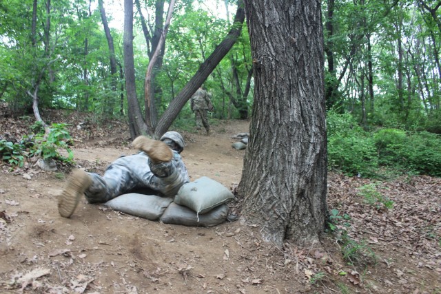 Diving for cover