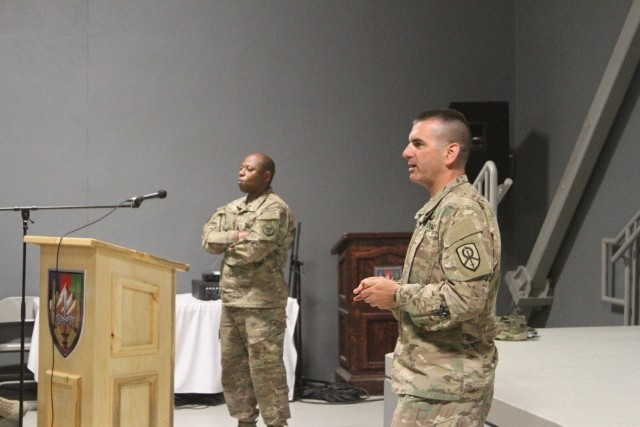 518th RSSB enlisted town hall meeting