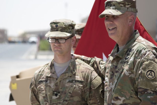 Arifjan Soldier recognized for exceeding the standard