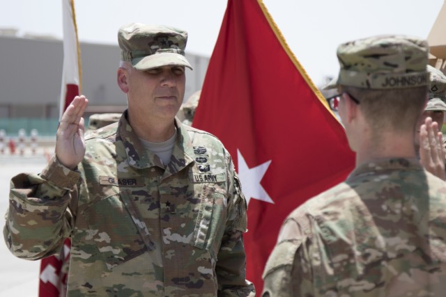 Arifjan Soldier recognized for exceeding the standard