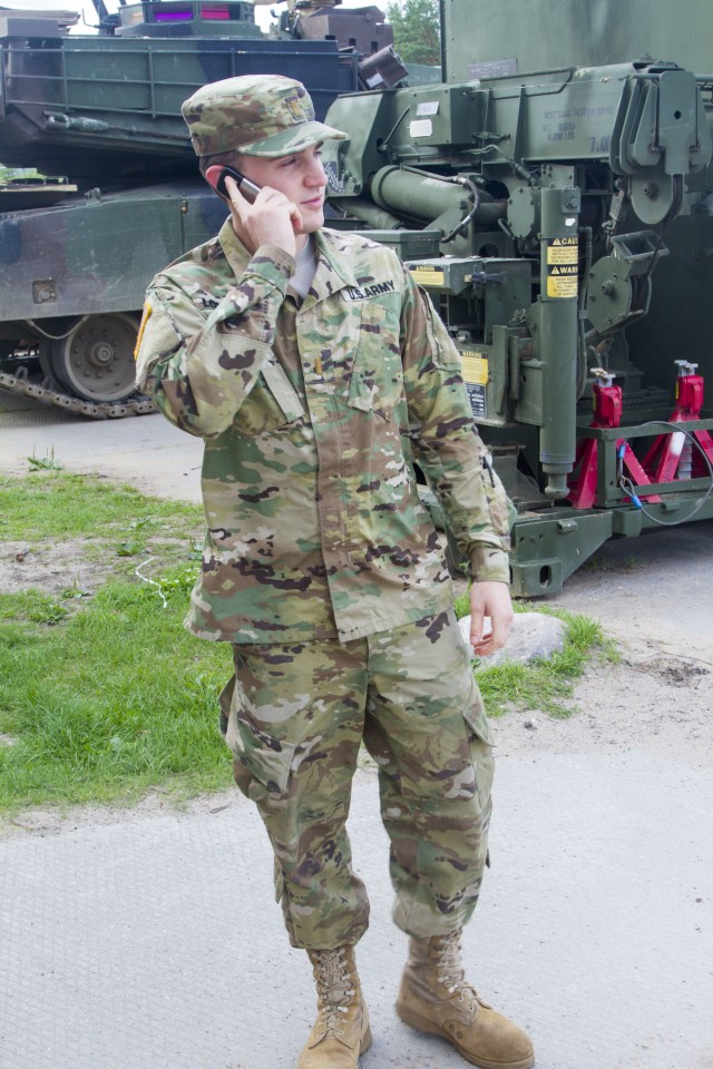 U.S. Soldiers, Latvians work transportation for Atlantic Resolve 4 of 4