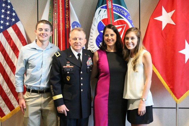 Maj. Gen. Doug Gabram and Family