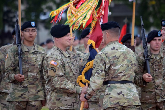 'Bronco' Brigade conducts change of command