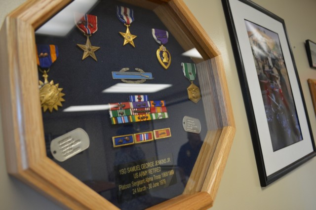 'Raiders' dedicate conference room to Vietnam veteran