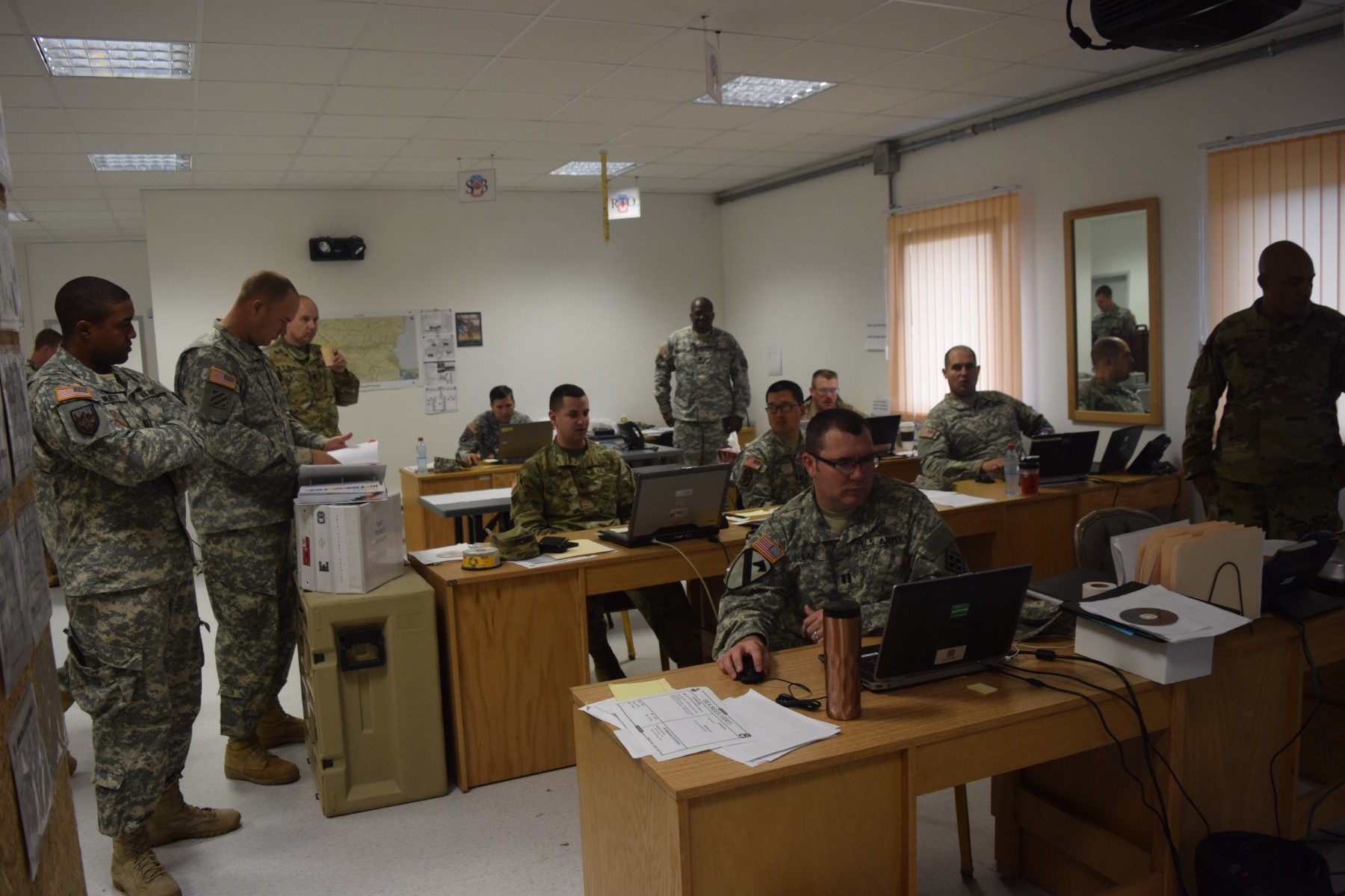 Army National Guard, Reserves - side by side for Resolute Castle ...