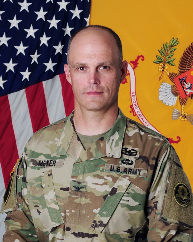 2nd Cavalry Regiment change of command