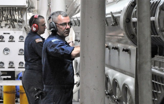 Watercraft engineers in the zone