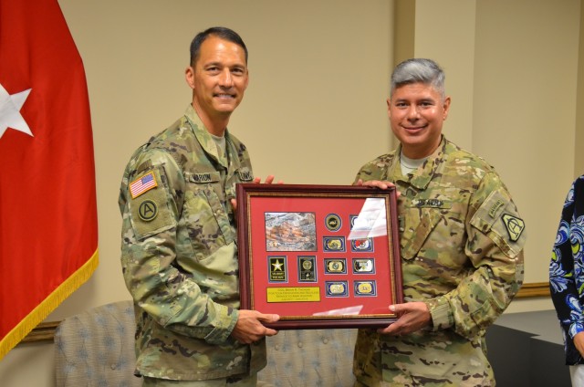 Colonel Tachias retires