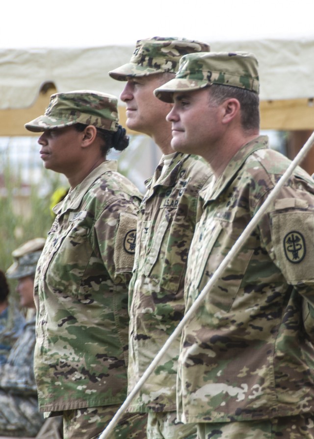 Troop Command, WBAMC, holds change of command