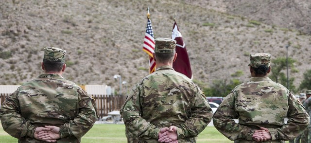 Troop Command, WBAMC hold change of command