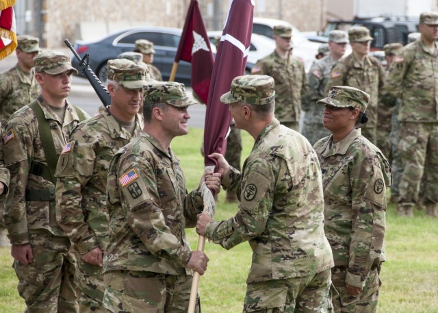 Troop Command, WBAMC hold change of command