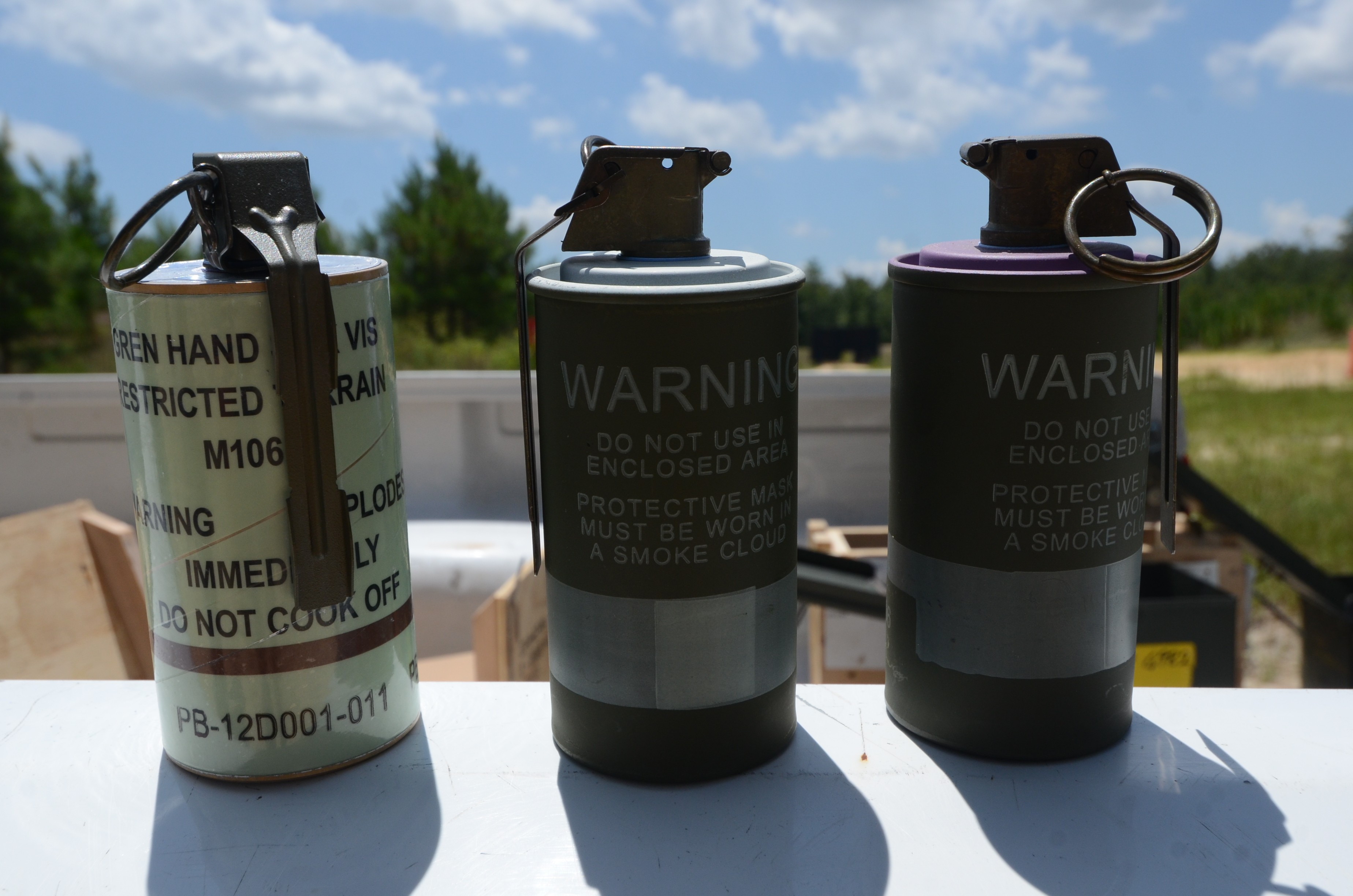 M18 smoke grenade surplus