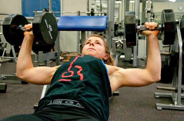 Fitness class helps participants reach goals through weight training