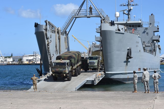 Army mariners support humanitarian assistance/ disaster relief exercise during RIMPAC 2016