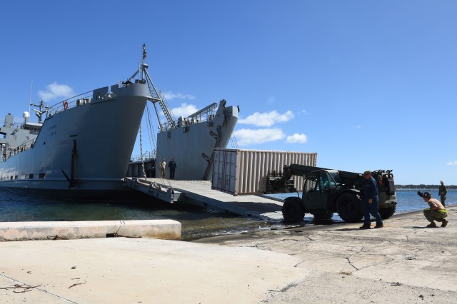 Army mariners support humanitarian assistance/ disaster relief exercise during RIMPAC 2016