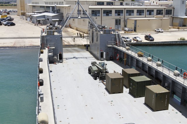 Army mariners support humanitarian assistance/ disaster relief exercise during RIMPAC 2016