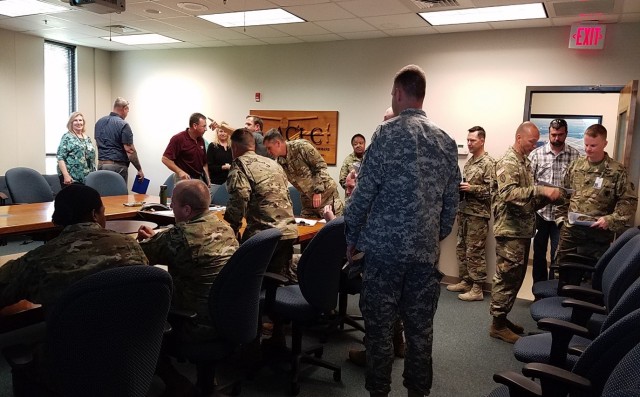 EMPLOYEES PREPARE FOR HURRICANES