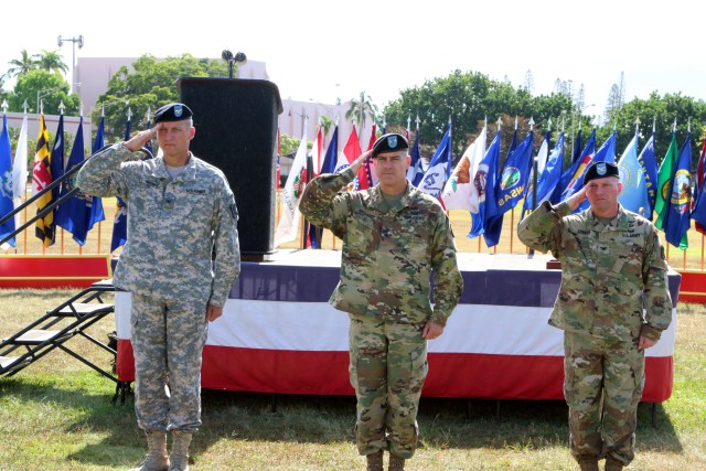 500th MI Bde Change of Command